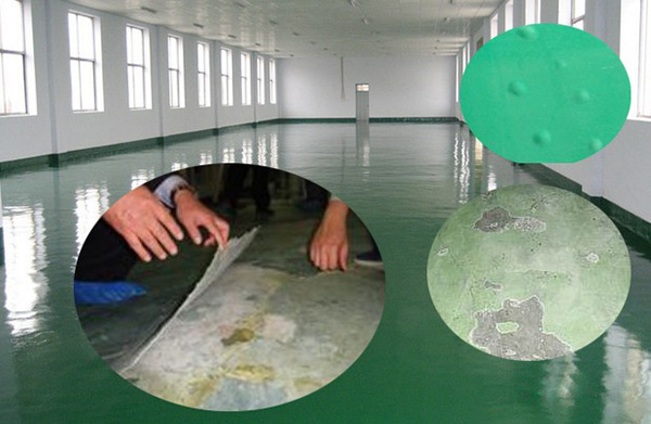 地坪漆破損 地坪漆破損